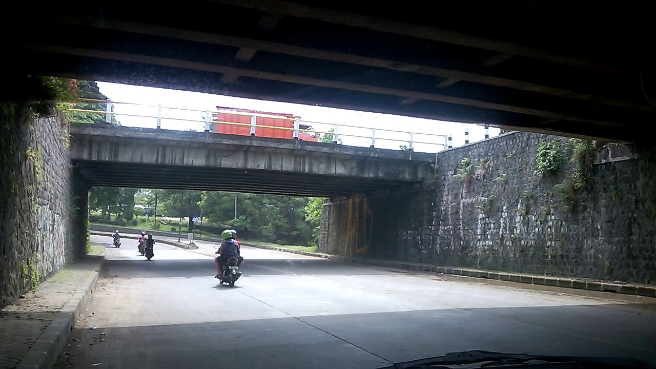 Under the bridge