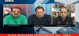 10η Κέρκυρα-ΑΕΛ 1-1 2017-18  Ηλίας Φυντάνης για την ΑΕΛ (Astra  tv)