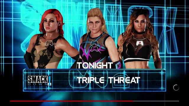 WWE 2K18 - becky vs natalya vs carmella (me)