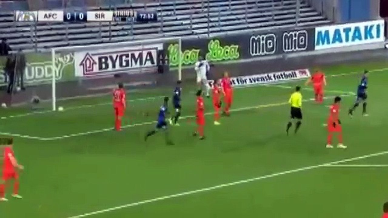 Eskilstuna City 0:1 Sirius (Swedish Allsvenskan. 5 November 2017)