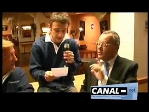 Discutage avec Roucas et Lejeune