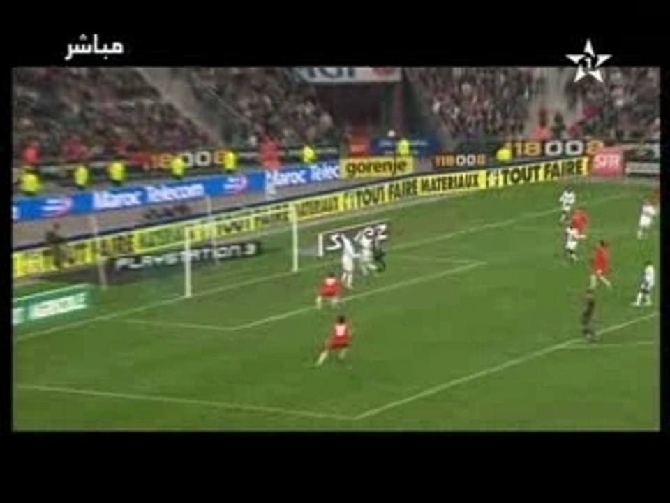 france maroc 2- 1 pour la france