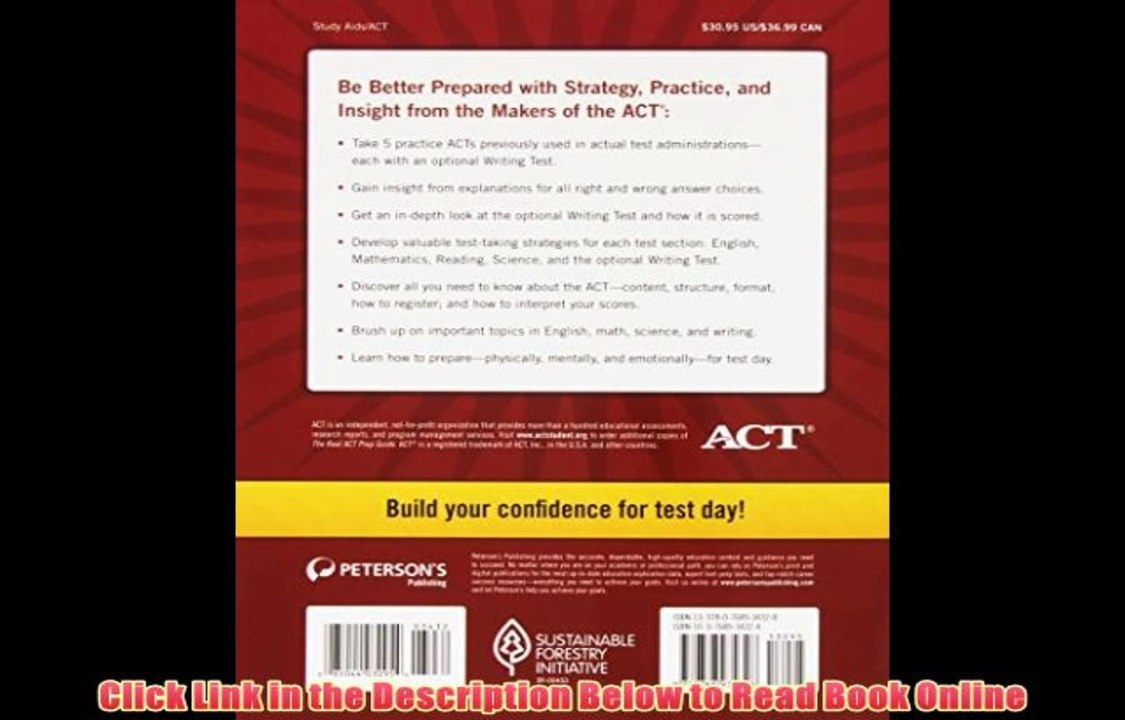 Download The Real ACT, 3rd Edition (Real ACT Prep Guide) Full Ebook