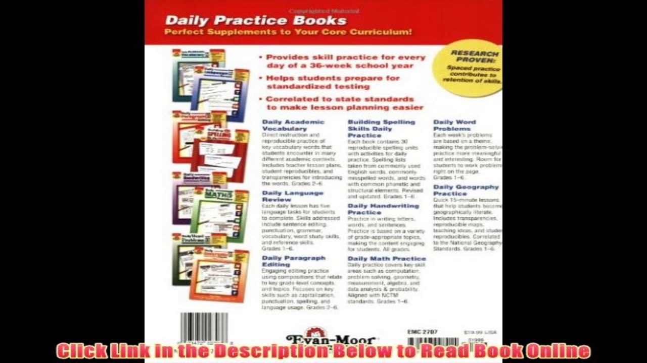 Read Online Building Spelling Skills Grade 3 Book