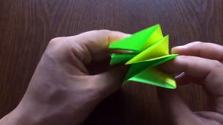 꽃 종이접기 백합 - Origami Lily , Origami Flower