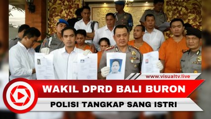 Wakil Ketua DPRD Bali Buron Membawa Senjata Api, Polisi Tangkap Sang Istri