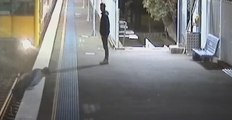 Man Narrowly Avoids Collision With Sydney Train After Jumping Onto Tracks