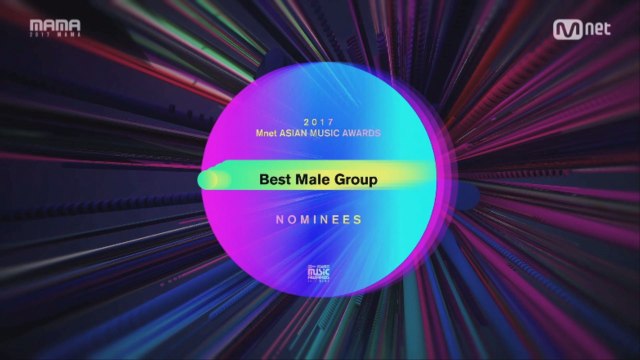 [2017 MAMA] Best Male Group Nominees_2017마마