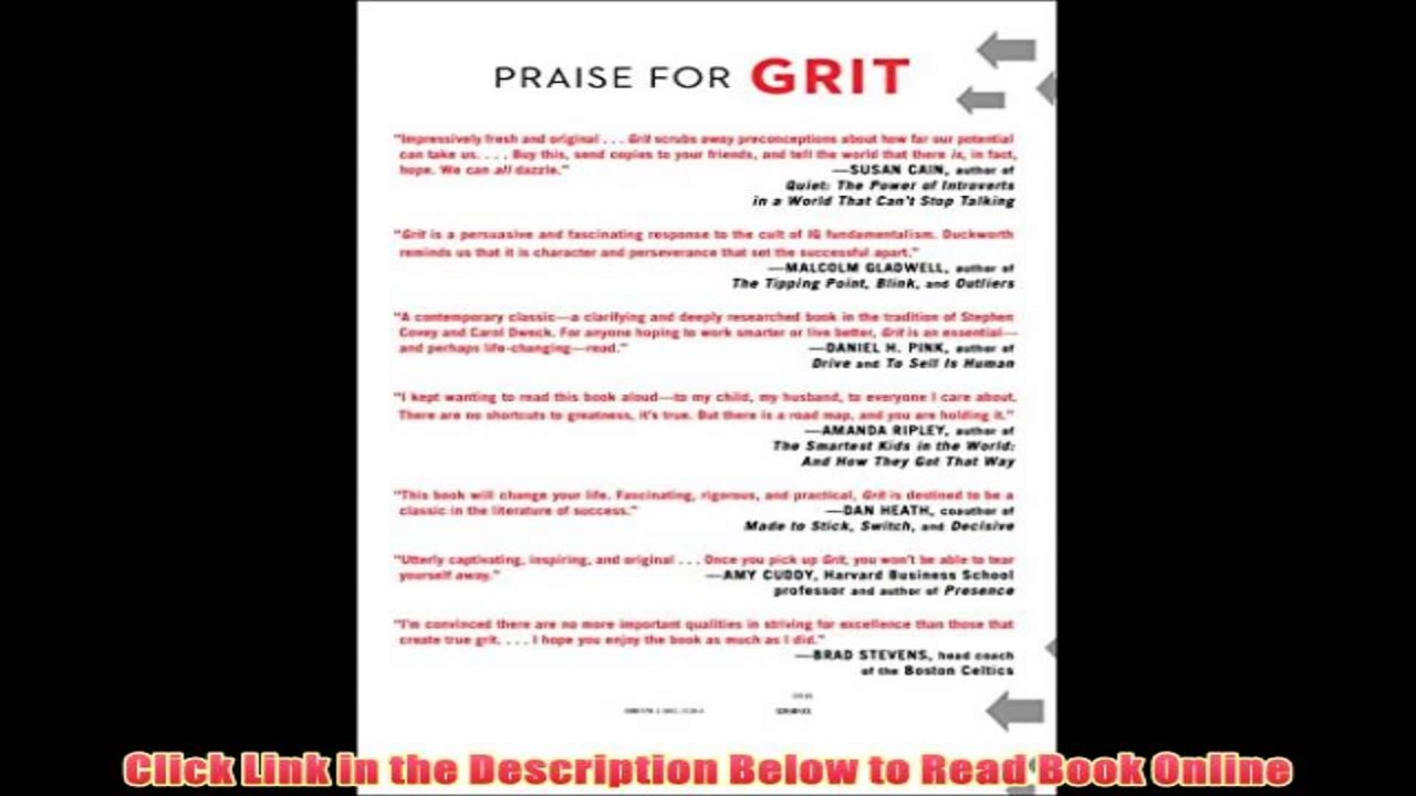 [PDF] Grit: The Power of Passion and Perseverance