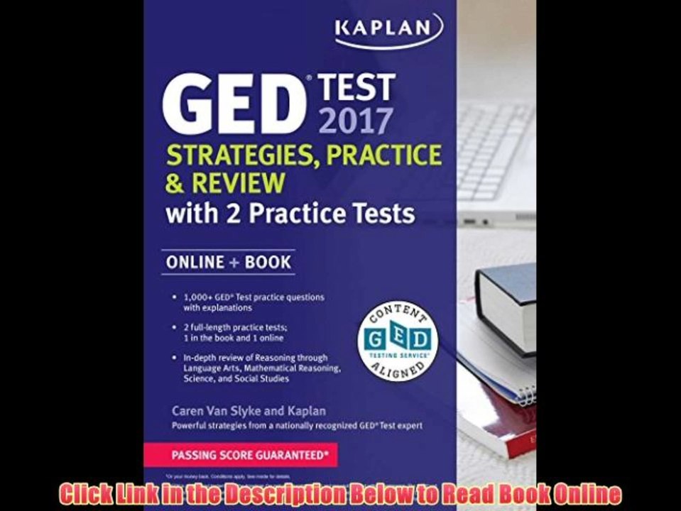 [PDF] GED Test 2017 Strategies, Practice & Review with 2 Practice Tests: Online + Book (Kaplan Test Prep) Book