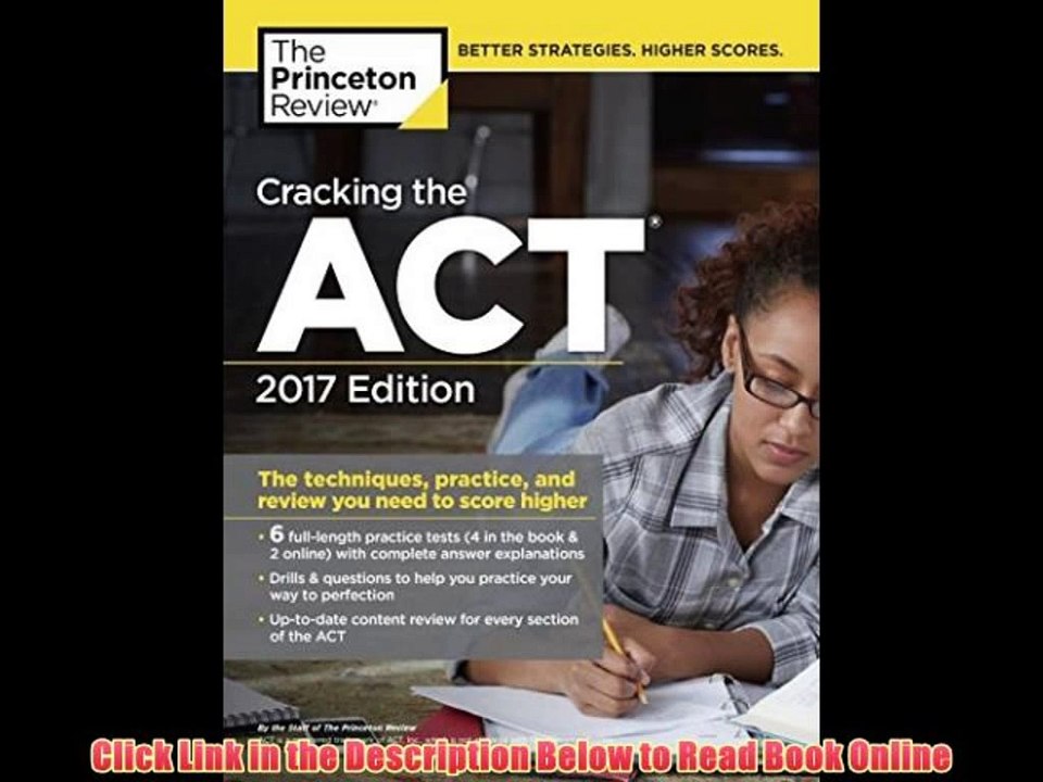 [PDF] Online Cracking the Act with 6 Practice Tests, 2017 Edition (College Test Prep) Full Book