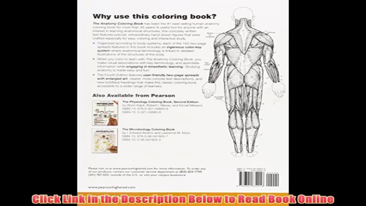 Read [PDF] The Anatomy Coloring Book