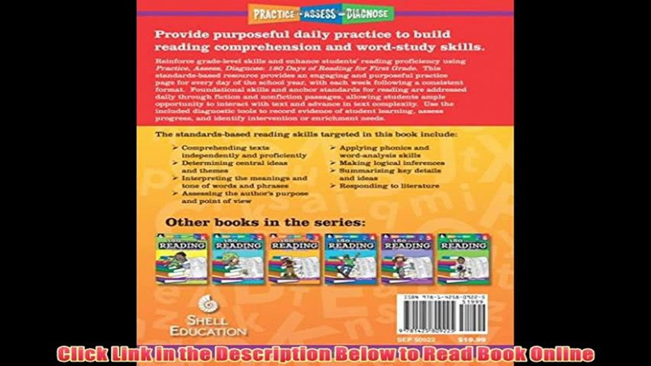 [PDF] 180 Days of Reading for First Grade (180 Days of Practice) Full Ebook