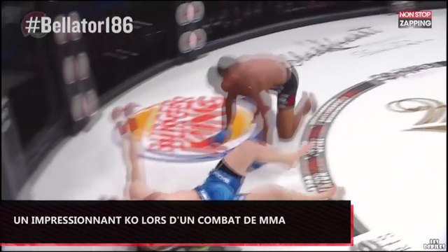 Un combattant de MMA inflige un impressionnant KO à son adversaire (vidéo)