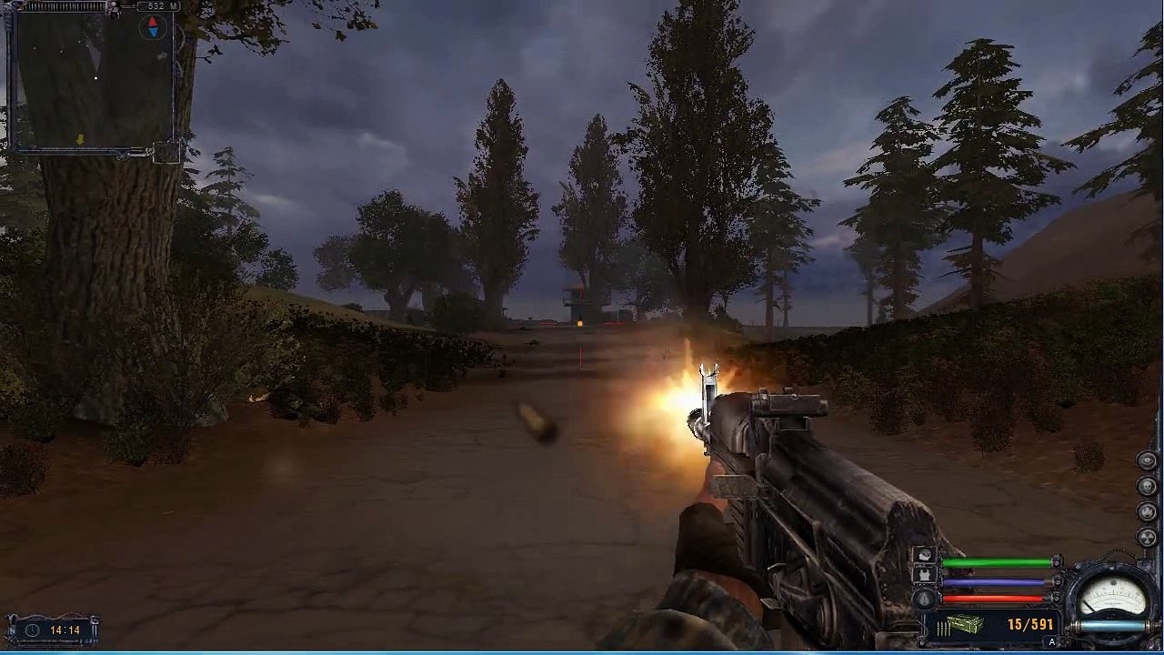 S.T.A.L.K.E.R(Чистое небо)Кордон (Разгром базы ВСУ)