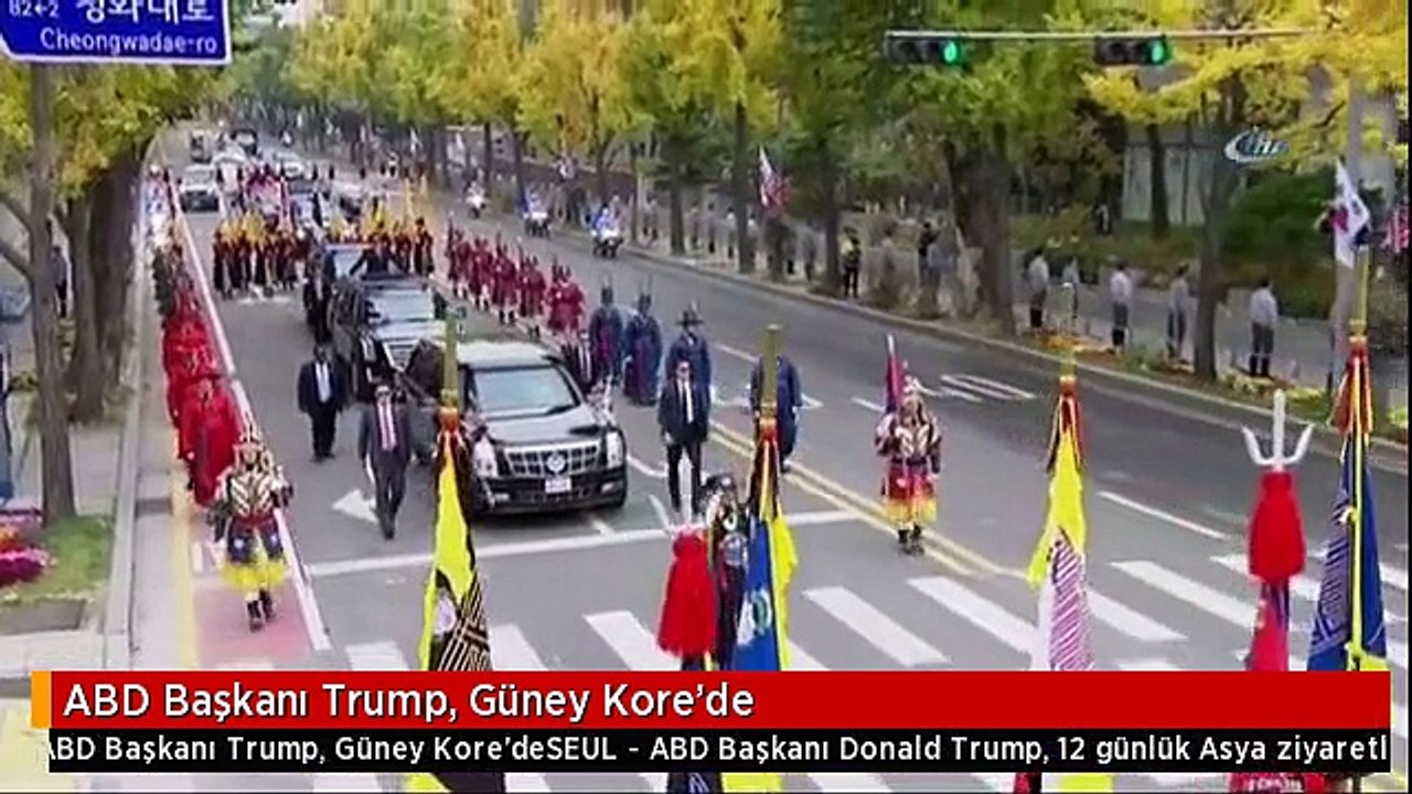 ABD Başkanı Trump, Güney Kore'de