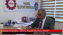 Başkan Aslanoğlu: 
