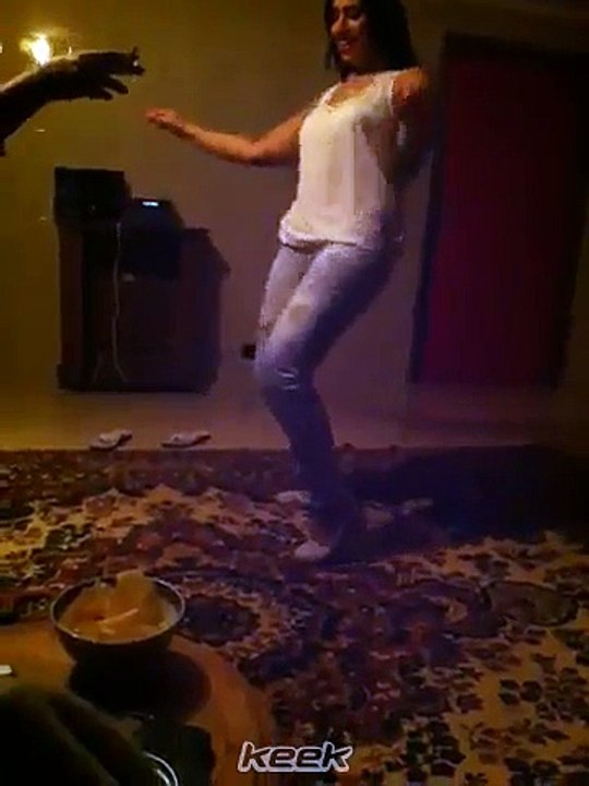 Arabian Girl with beautiful body dancing
