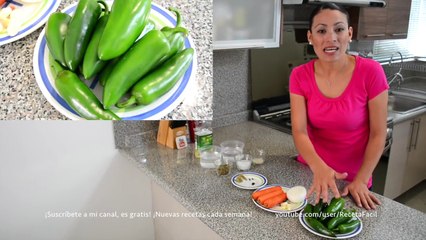 CHILES EN VINAGRE | Vicky Receta Facil