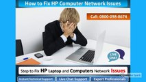 How to Fix HP Computer Network Issues?