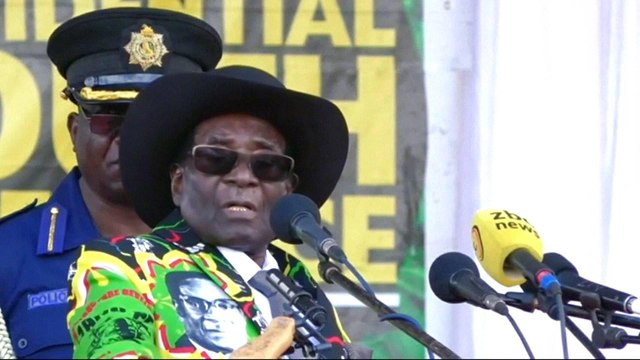 Robert Mugabe fires 'disloyal' Zimbabwe VP Emmerson Mnangagwa