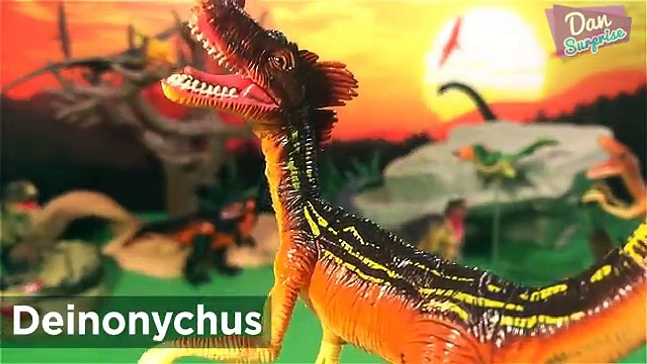 Jenis-jenis Dinosaurus, Dinosaurus Kartun, Video pendidikan anak, T-Rex, Compys