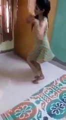 beautiful girl dance at home - private dance by himself