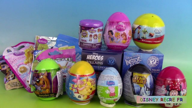 35.Oeufs Surprise Sachets Pochettes Mystery Minis Blind Boxes Surprise Eggs Peppa Pig