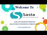 Offshore Data Entry Services, India | Sasta Outsourcing Services
