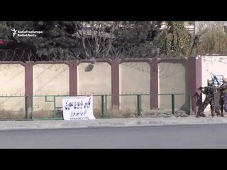 Security Forces Exchange Fire With Kabul TV Station Attackers