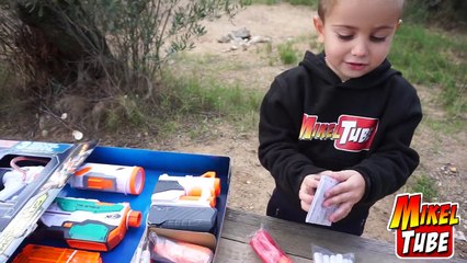 Nerf MikelTube WARS - Capitulo Uno - Leo Contraataca