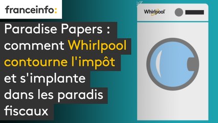 "Paradise Papers" : comment Whirlpool contourne l'impôt et s'implante dans les paradis fiscaux.