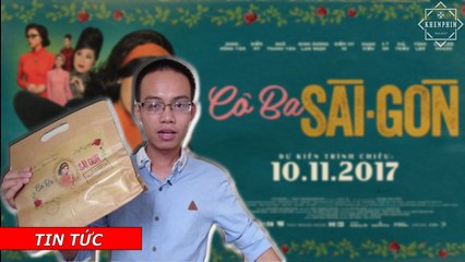 Mở hộp quà từ nhà may Thanh Nữ của Cô Ba Sài Gòn - Khen Phim