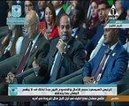 الرئيس السيسى: آمال المصريين ضخمة..وعاوزين  نقفز لتعويض ما مضى