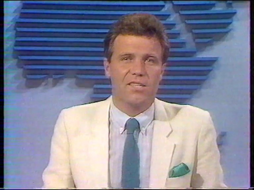 TF1 - 2 Août 1985 - Fin JT 20H (Bruno Masure), pubs, speakerine (Carole Varenne)