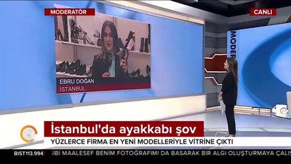 İstanbul'da ayakkabı şov