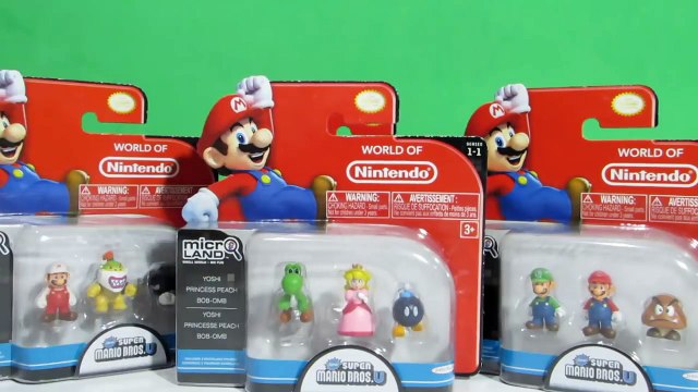 Super Mario Toys Nintendo Playset World of Nintendo Micro land Deluxe Pack Lot Deluxe Super Mario