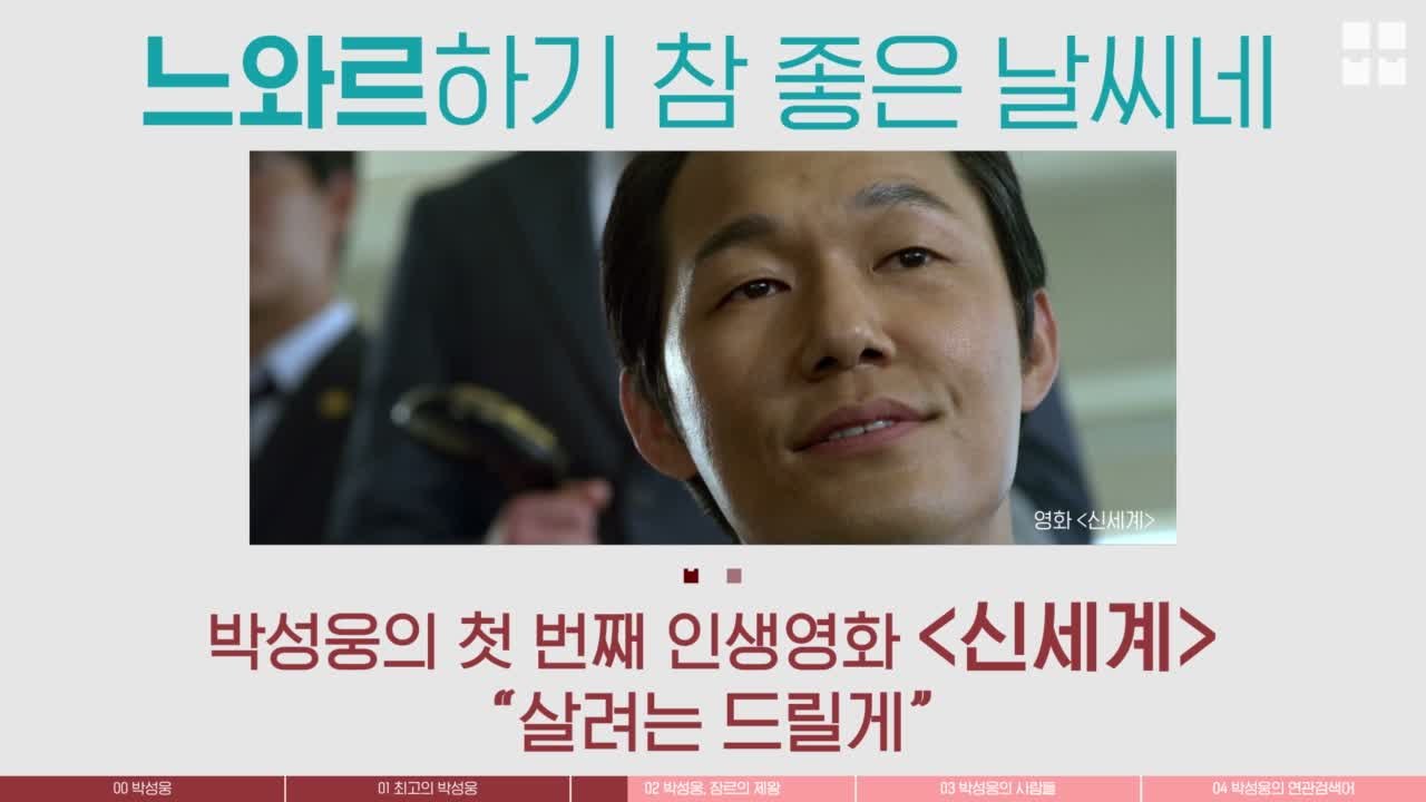 박성웅의 역대급 기록들