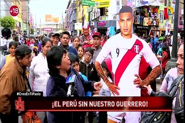 Download Video: Perú sin nuestro Guerrero: hinchas brindan su apoyo incondicional al capitán de la 'bicolor'