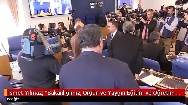 İsmet Yılmaz: Bakanlığımız, Örgün ve Yaygın Eğitim ve Öğretim Hizmetlerini Yerine Getirmektedir