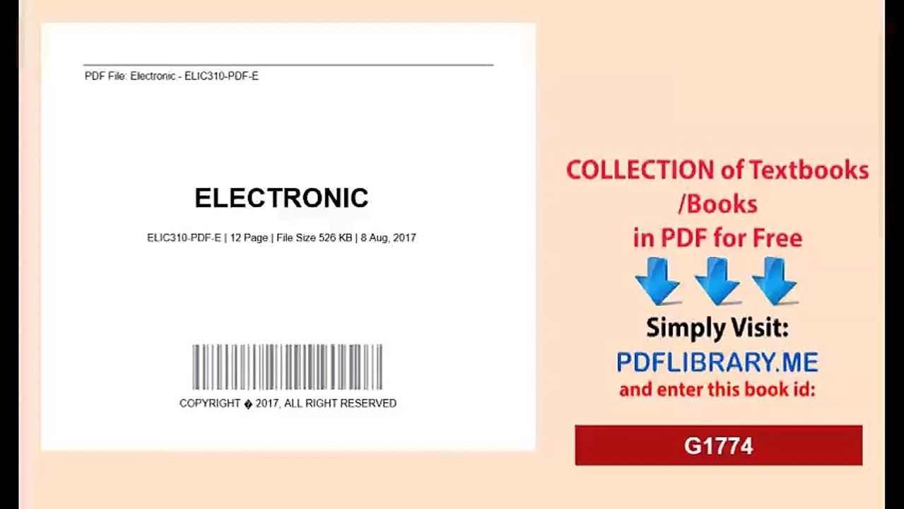 [PDF] Electronic [D0WNL04D]