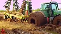 biggest tractor modern machines farm equipment stuck in mud pulling in the world