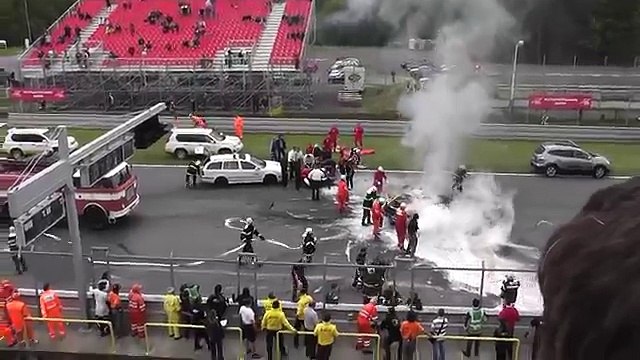 Horrible crash Brno Crash FIA GT Brno Lamborghini Gallardo Super Trofeo LP 560-4 crash .mpg
