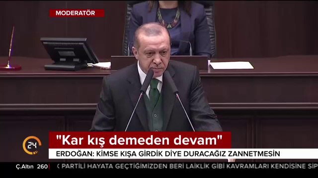 Kar kış demeden devam