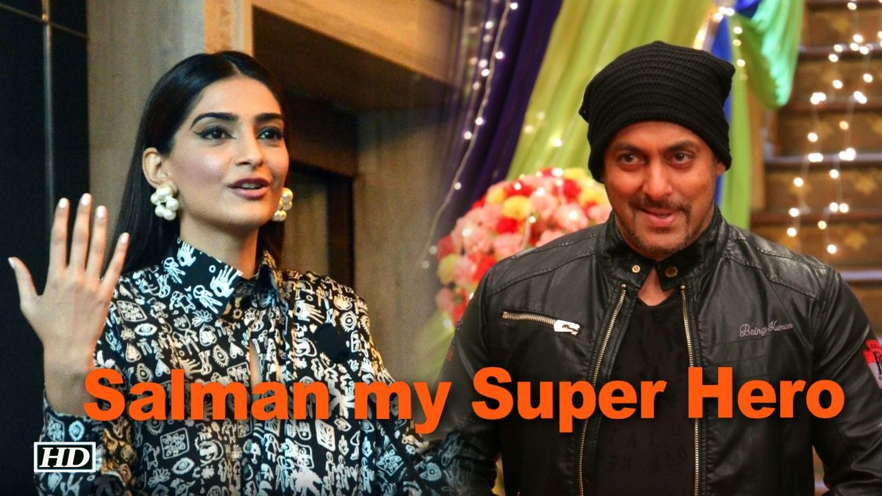 Sonam Kapoor calls Salman Khan her 'Super Hero'