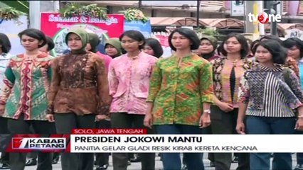 Panitia Pernikahan Kahiyang-Bobby Gelar Gladi Resik Kirab Kereta Kencana