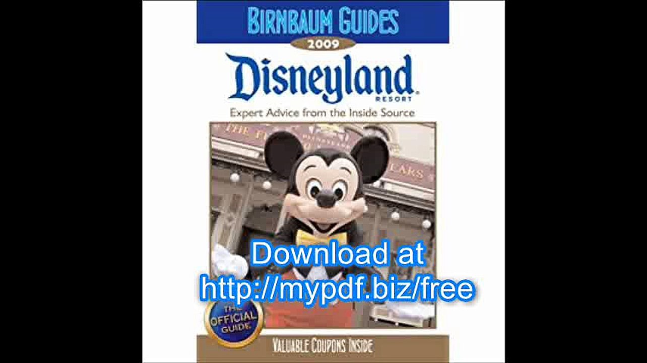 Birnbaum's Disneyland Resort 2009