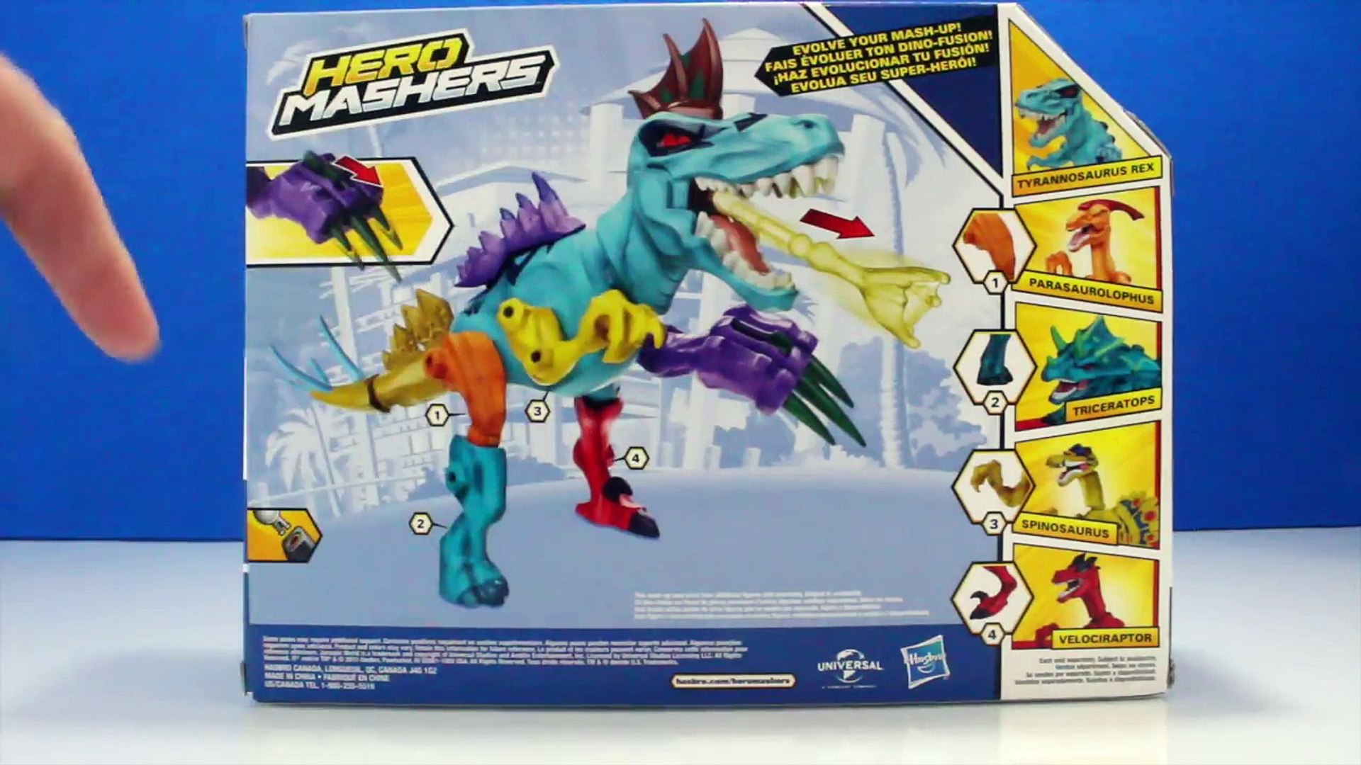 hero mashers dinosaurs