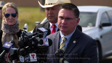 Who was the Texas gunman who shot dead 26 church goers?