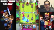 Clash Royale How To Win Against / VS Higher Level Players/Cards | Best Deck Tips   Strategy Gameplay
